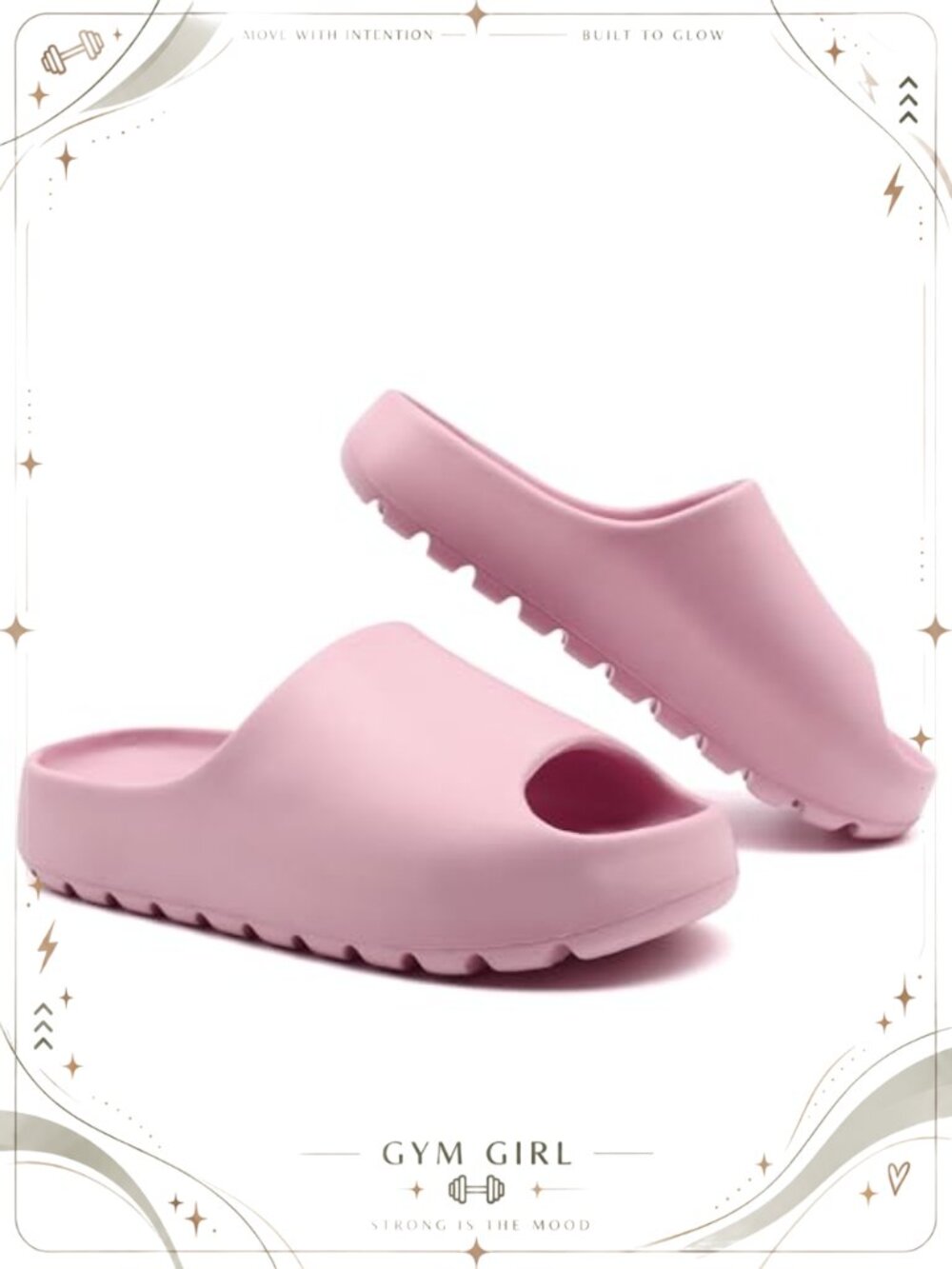 EVA Cloud Slides Women Platform Open Toe Slip On Sandals